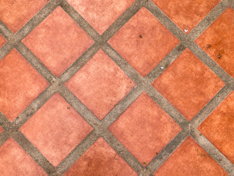 بلاط المحجر الأحمر Quarry Tile