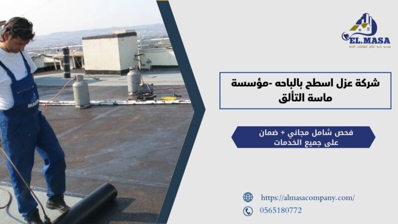 شركة عزل اسطح بالباحه
