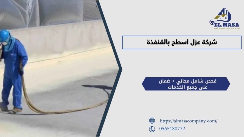 شركة عزل اسطح بالقنفذة