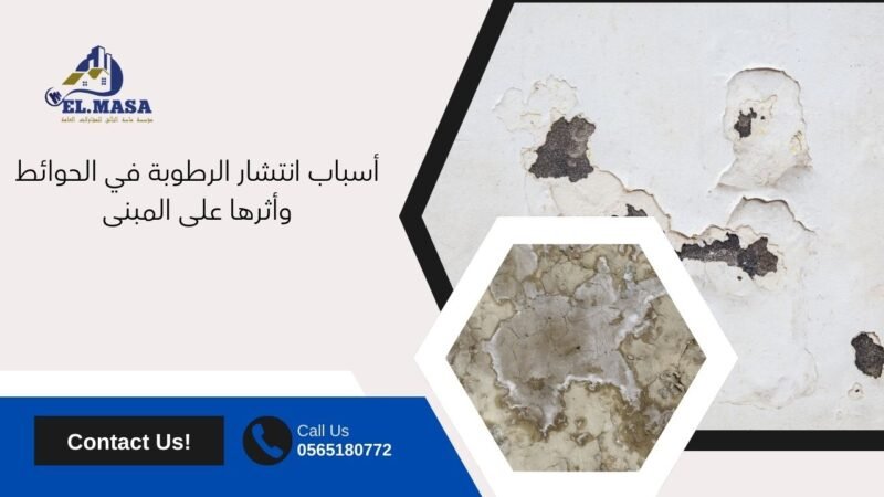 علاج الرطوبة فى الحوائط