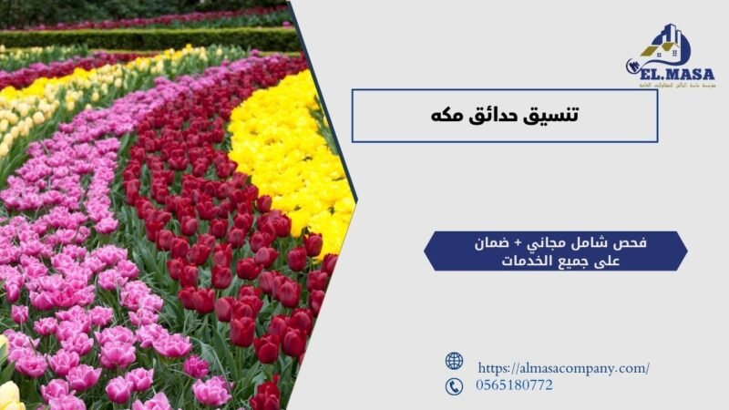 تنسيق حدائق مكه​