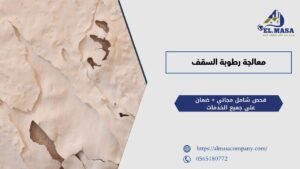 معالجة رطوبة السقف​