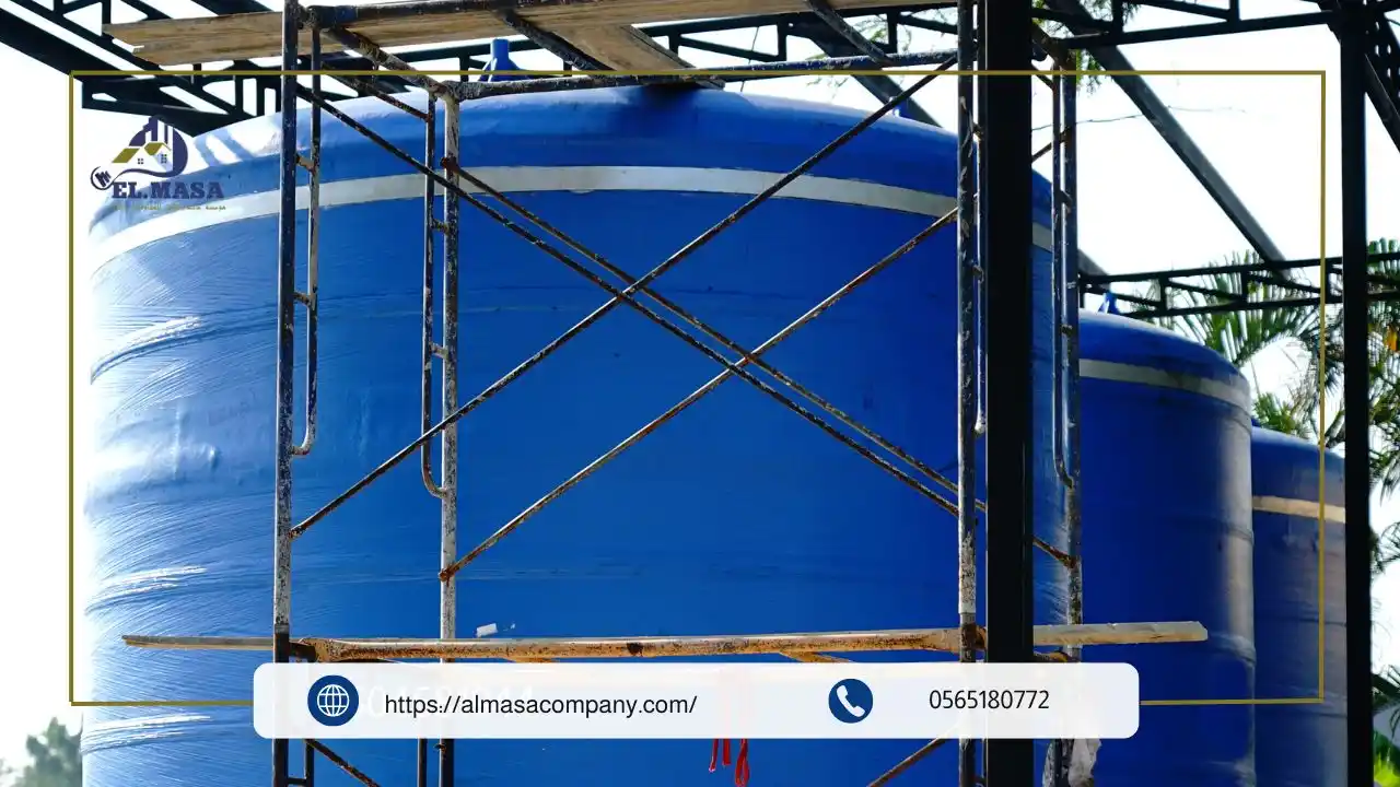 ترميم خزانات المياه بشكل دوري