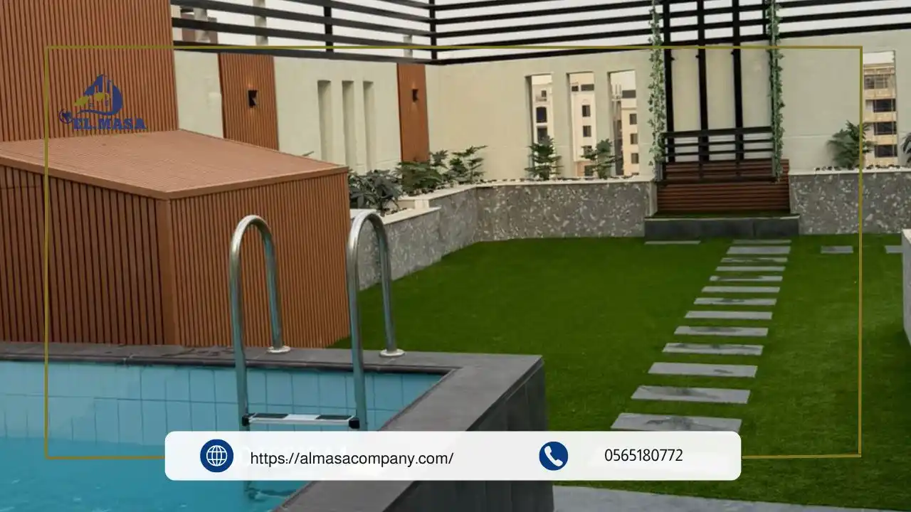 عناصر تصميم ديكورات حدائق خارجيه حديثة