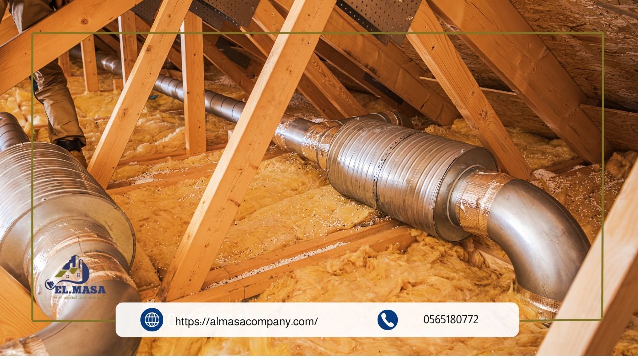 متى تحتاج إلى عزل مواسير التكييف والمياه بالصوف