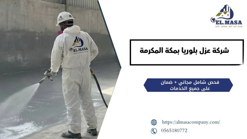 شركة عزل بلوريا بمكة المكرمة