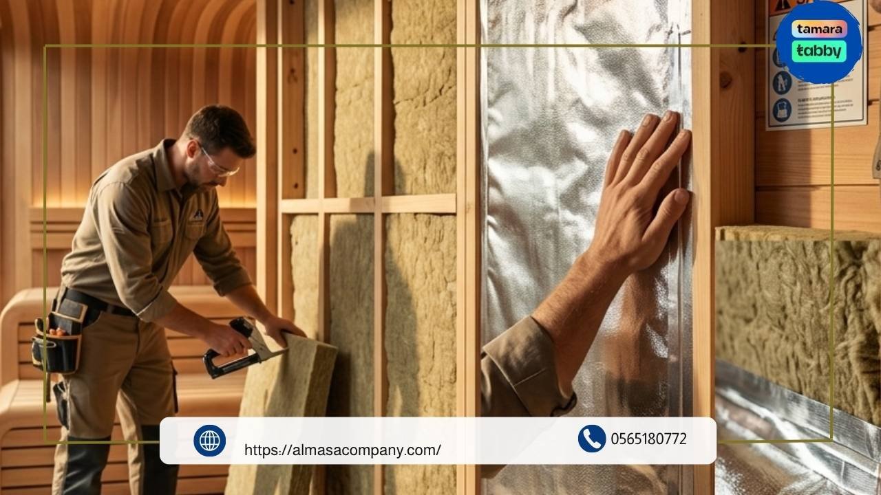 الفرق بين العزل التقليدي والعزل المتقدم لغرف البخار