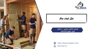 عزل غرف بخار